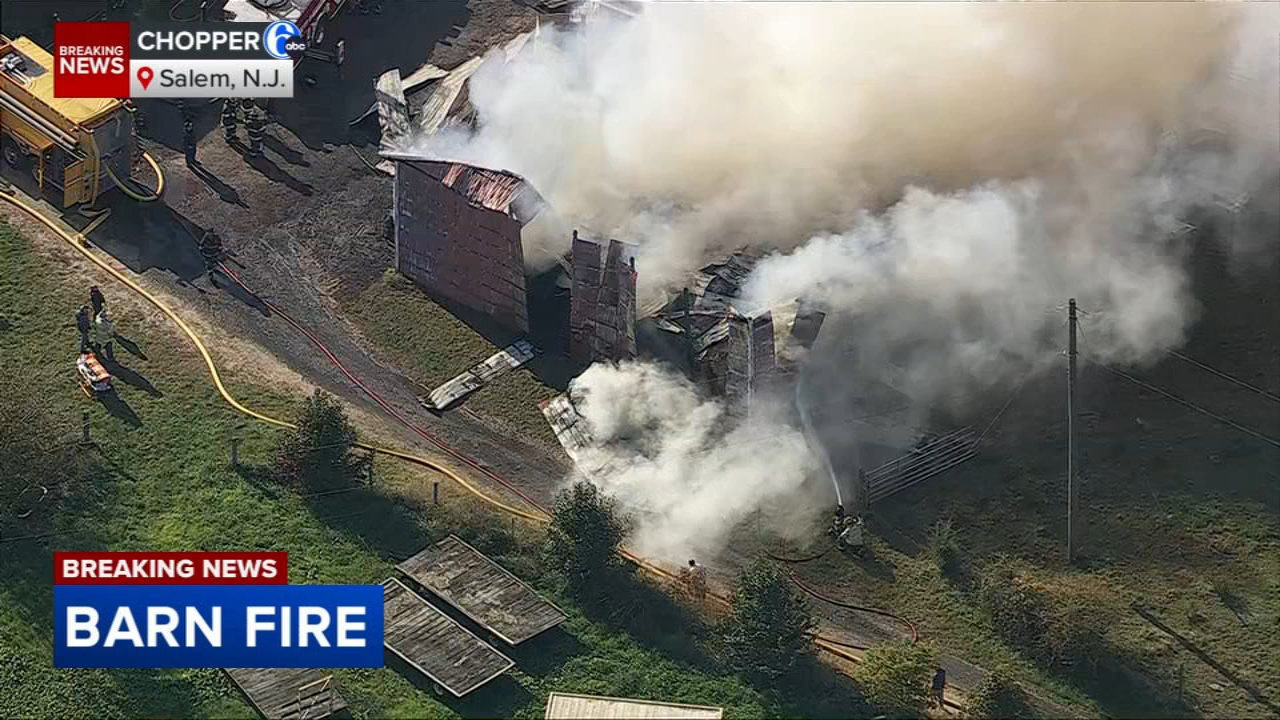 Crews battle large barn fire in Lower Alloways Creek Twp., NJ
       — Villanova Community news