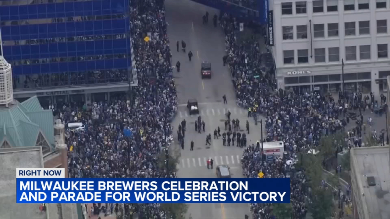 Brewers fans flood Milwaukee streets for a long-awaited World Series victory parade
       — 6ABC Action News (Philadelphia)