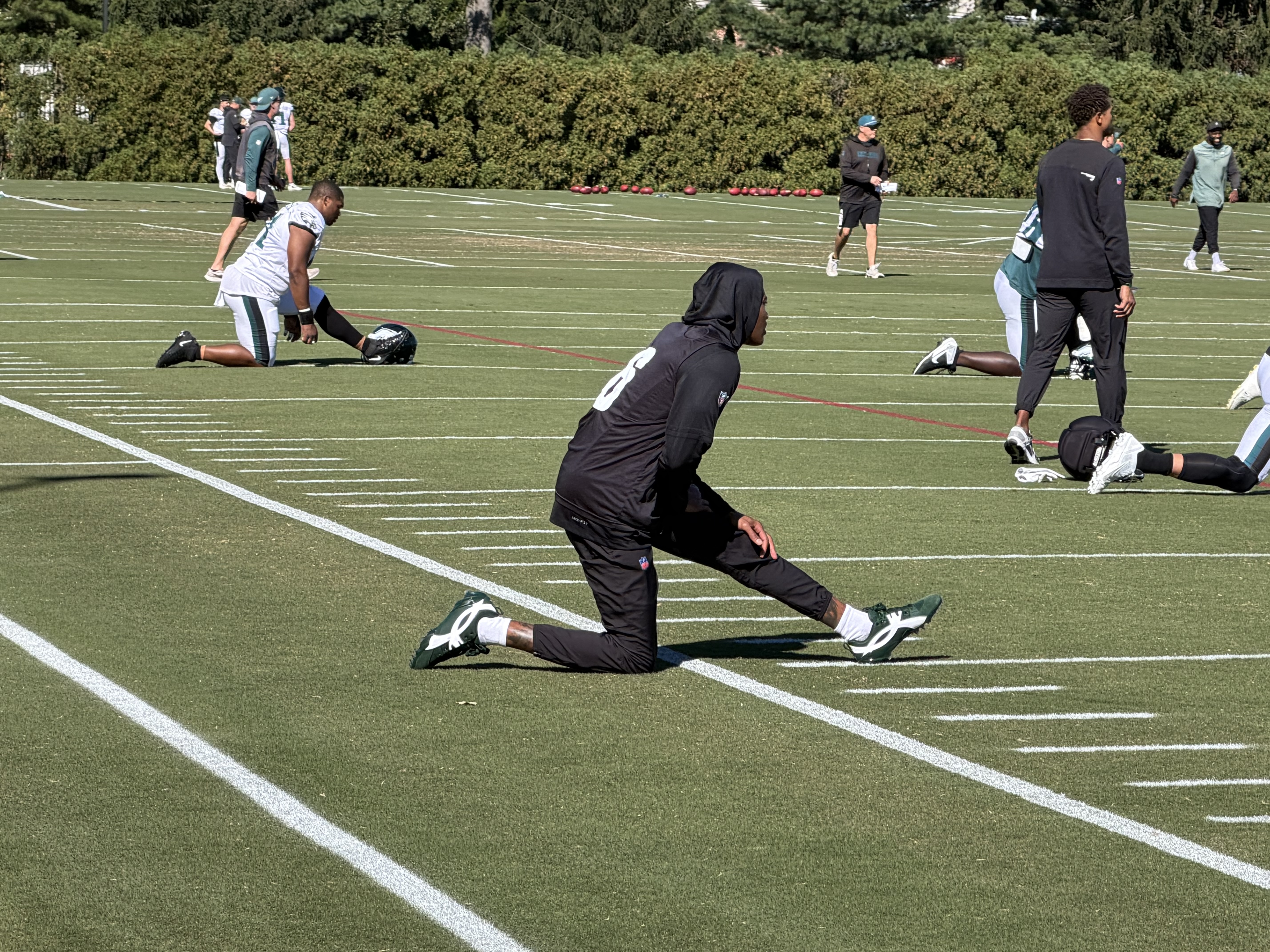 Eagles-Commanders Week 8 injury report, with analysis — Villanova Health news